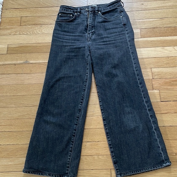 Toteme Flair Fit Crop Jeans EUC - Picture 2 of 5